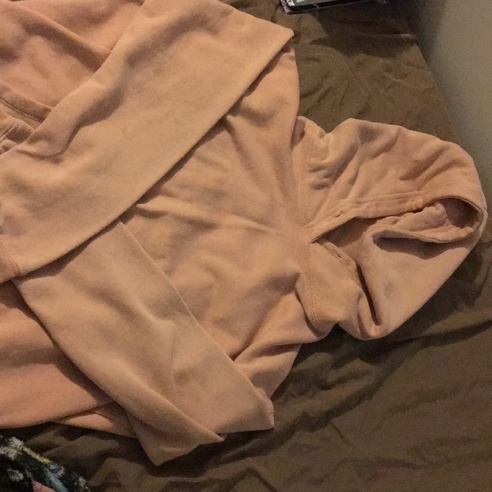 All pink sweater